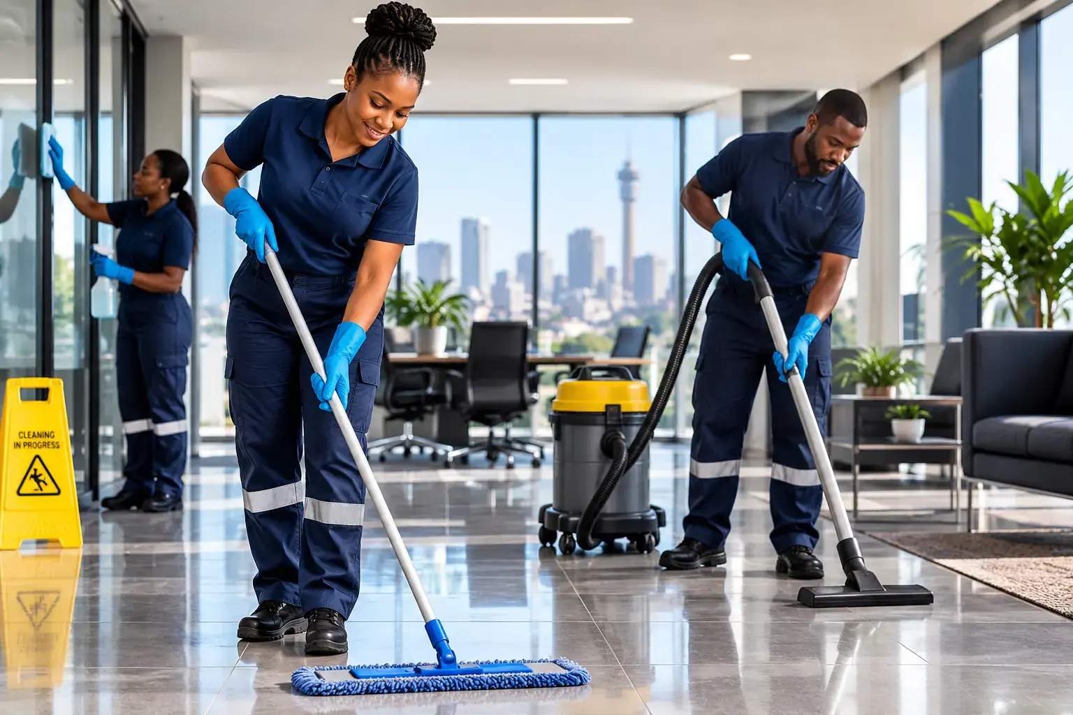 Commercial and residential cleaning