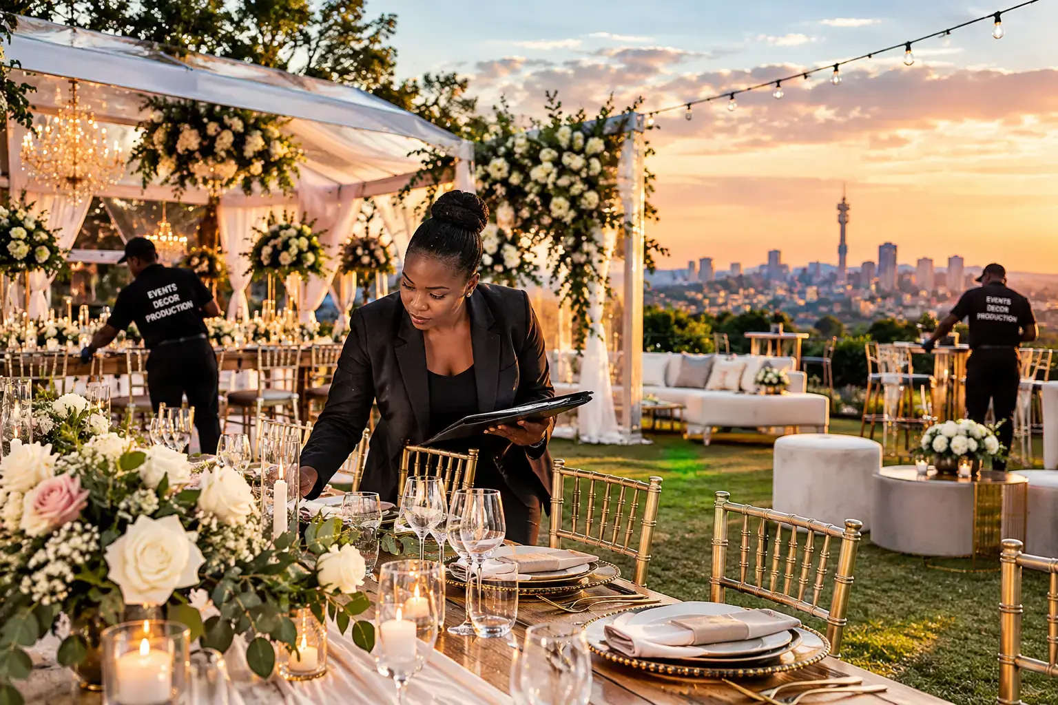 Decor, marquees and event production